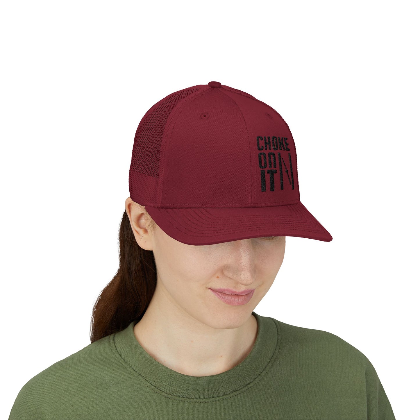 Copy of Survivor Embroidered Trucker Cap — Distressed Patriotic Snapback