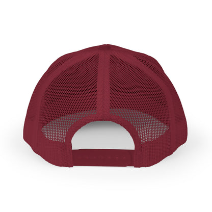 Survivor Embroidered Trucker Cap — Distressed Patriotic Snapback