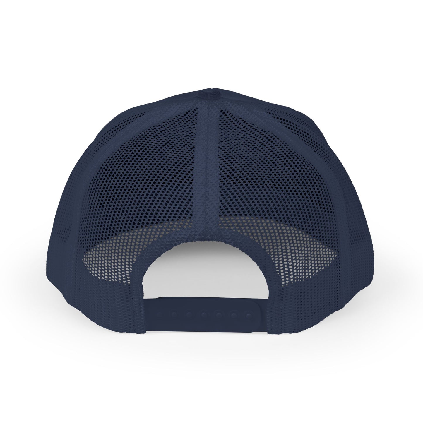 Survivor Embroidered Trucker Cap — Distressed Patriotic Snapback