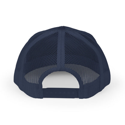 Survivor Embroidered Trucker Cap — Distressed Patriotic Snapback