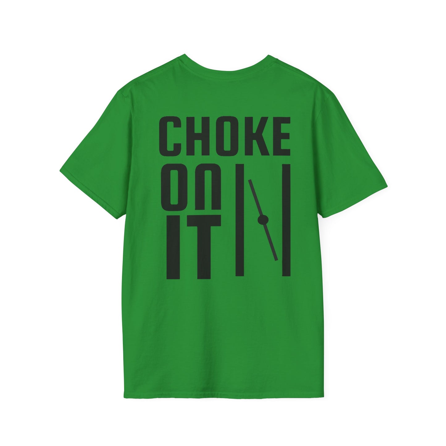 "Carburetor Army Choke on it" Performance Racing Tee