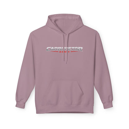 Hoodie - "Carburetor Army" Minimal Logo Pullover