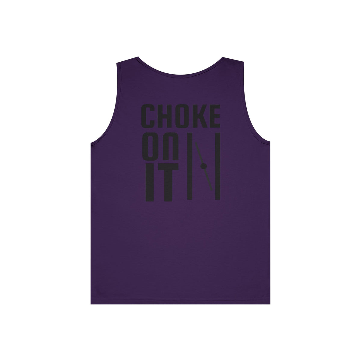 Choke on it- Tank Top — Minimalist Retro Racing Logo Tank