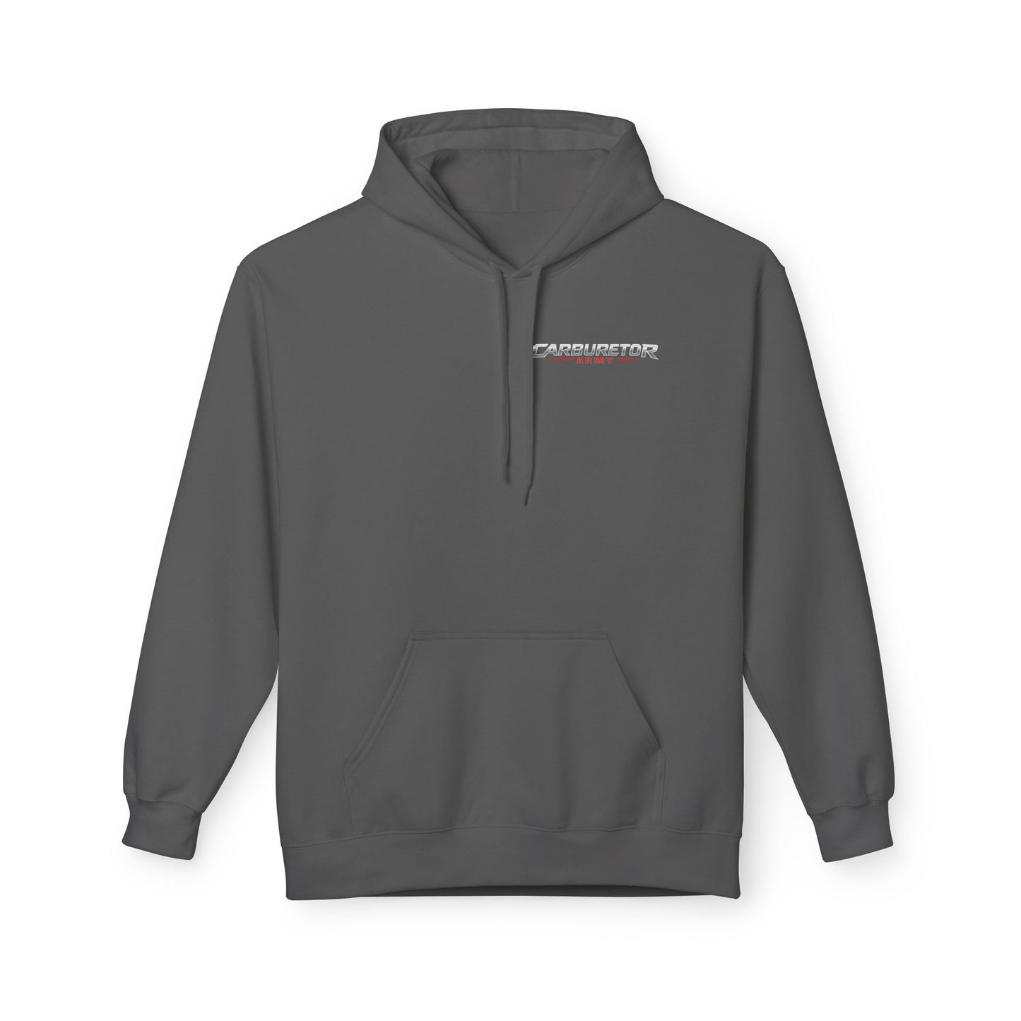 "Carburetor Army Choke on it" Minimal Logo Pullover