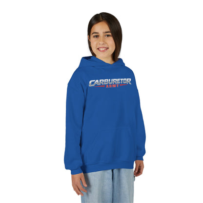 Youth Hoodie — "Carburetor Army" Logo Pullover