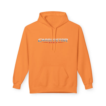 Hoodie - "Carburetor Army" Minimal Logo Pullover