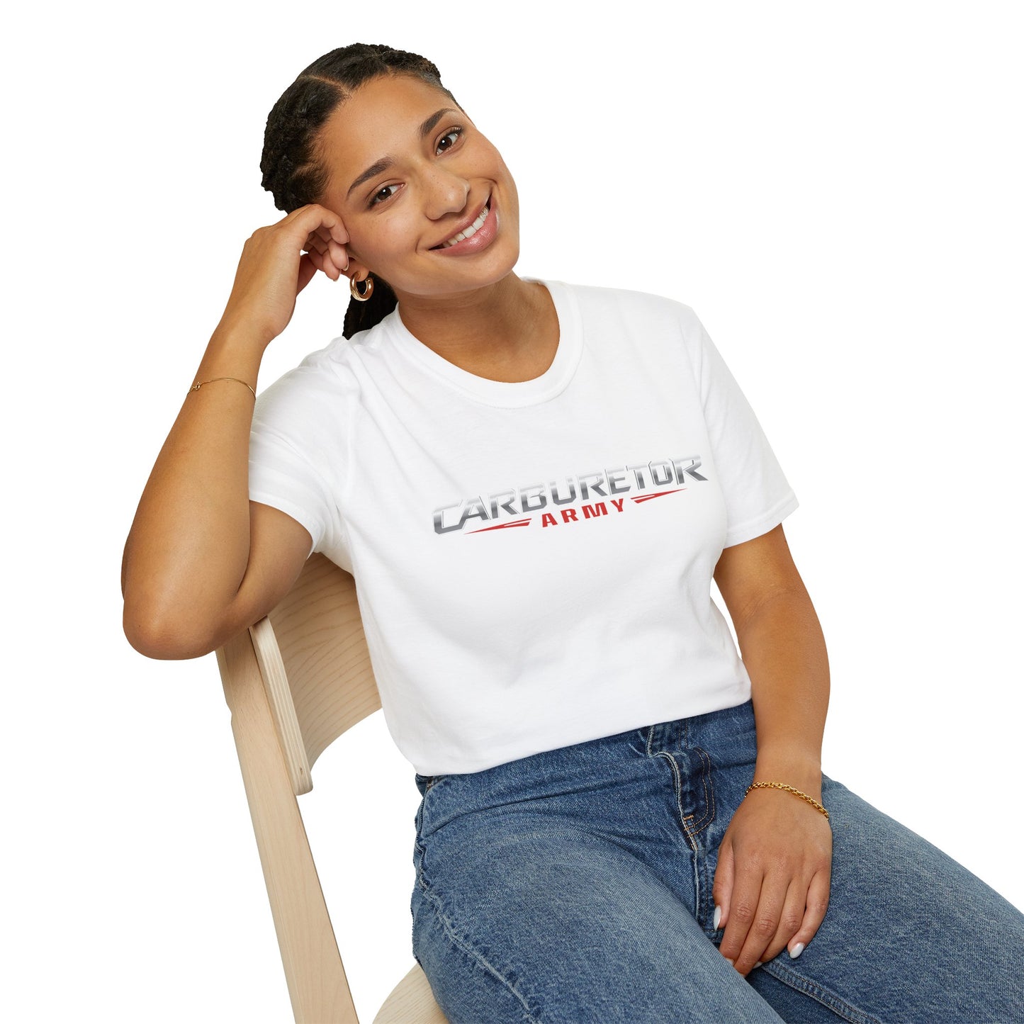 T-Shirt — "Carburetor Army" Performance Racing Tee
