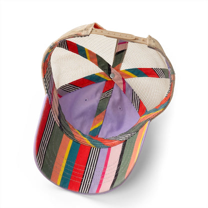 Women's Washed Mesh-Back Cap with pony tail hole