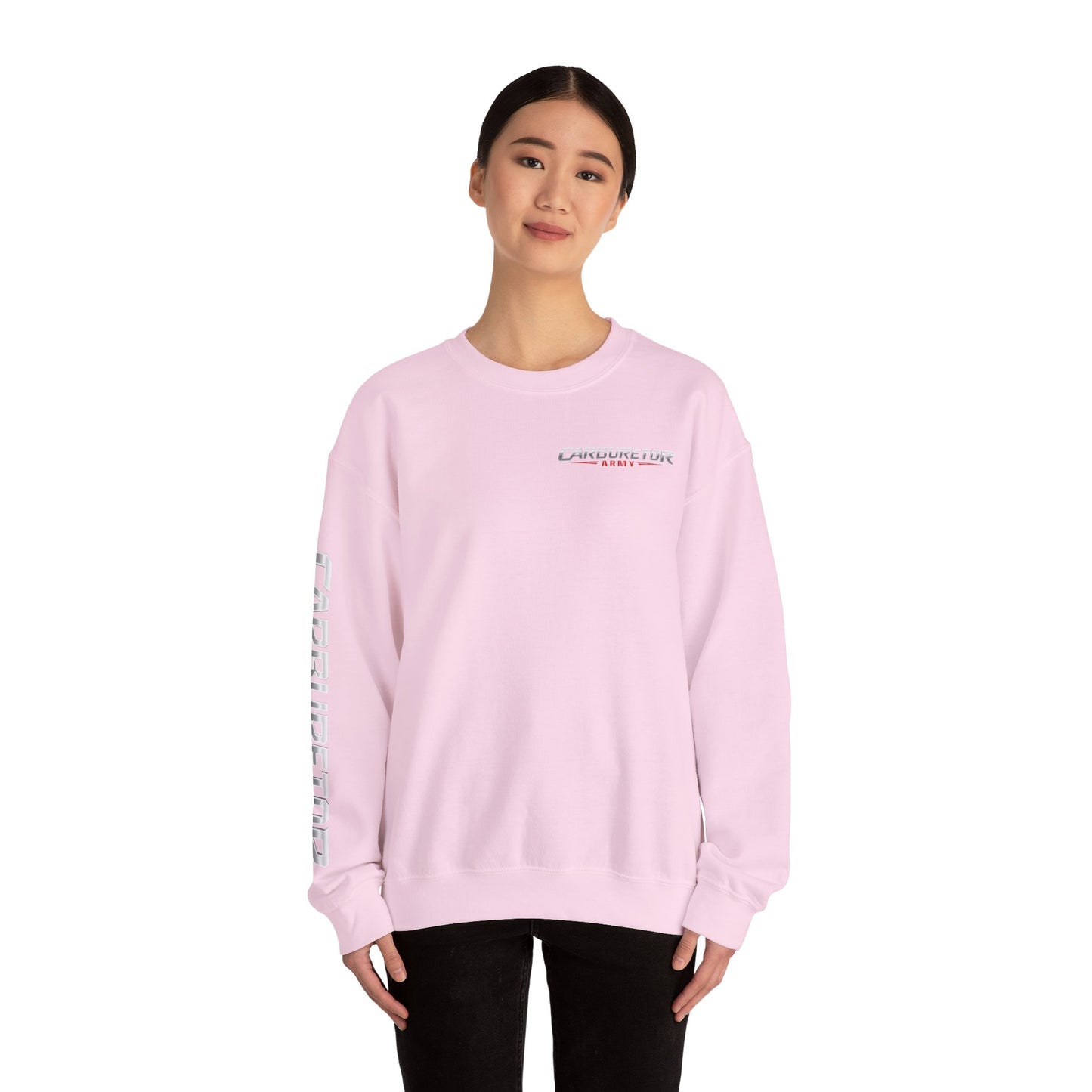 Crewneck Sweatshirt — “Choke On It” Bold Back Graphic