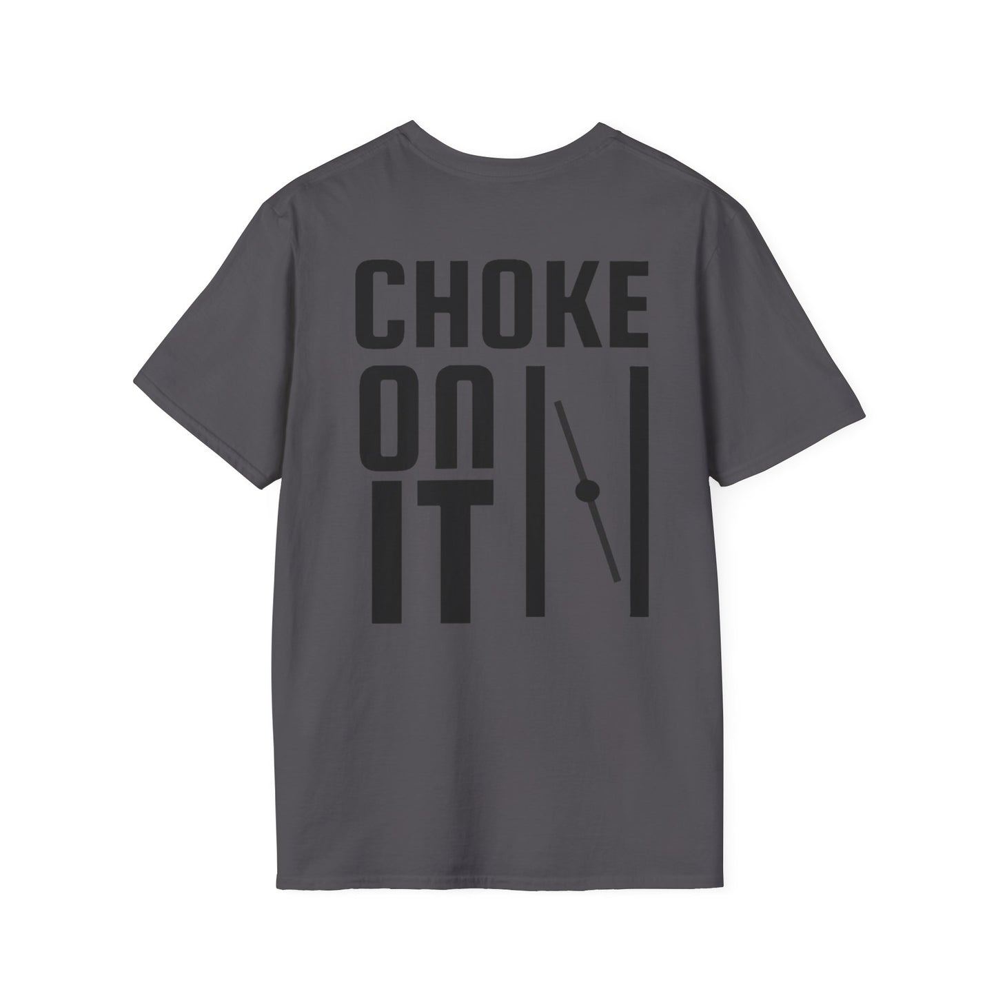 "Carburetor Army Choke on it" Performance Racing Tee