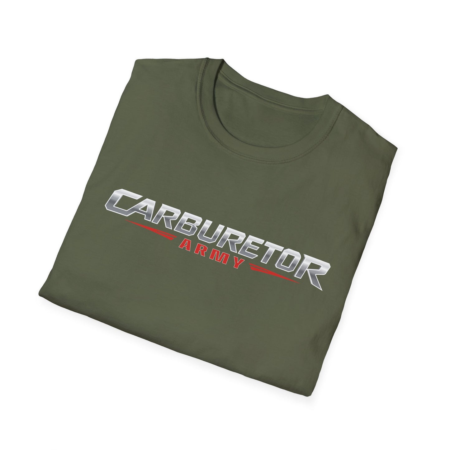 T-Shirt — "Carburetor Army" Performance Racing Tee