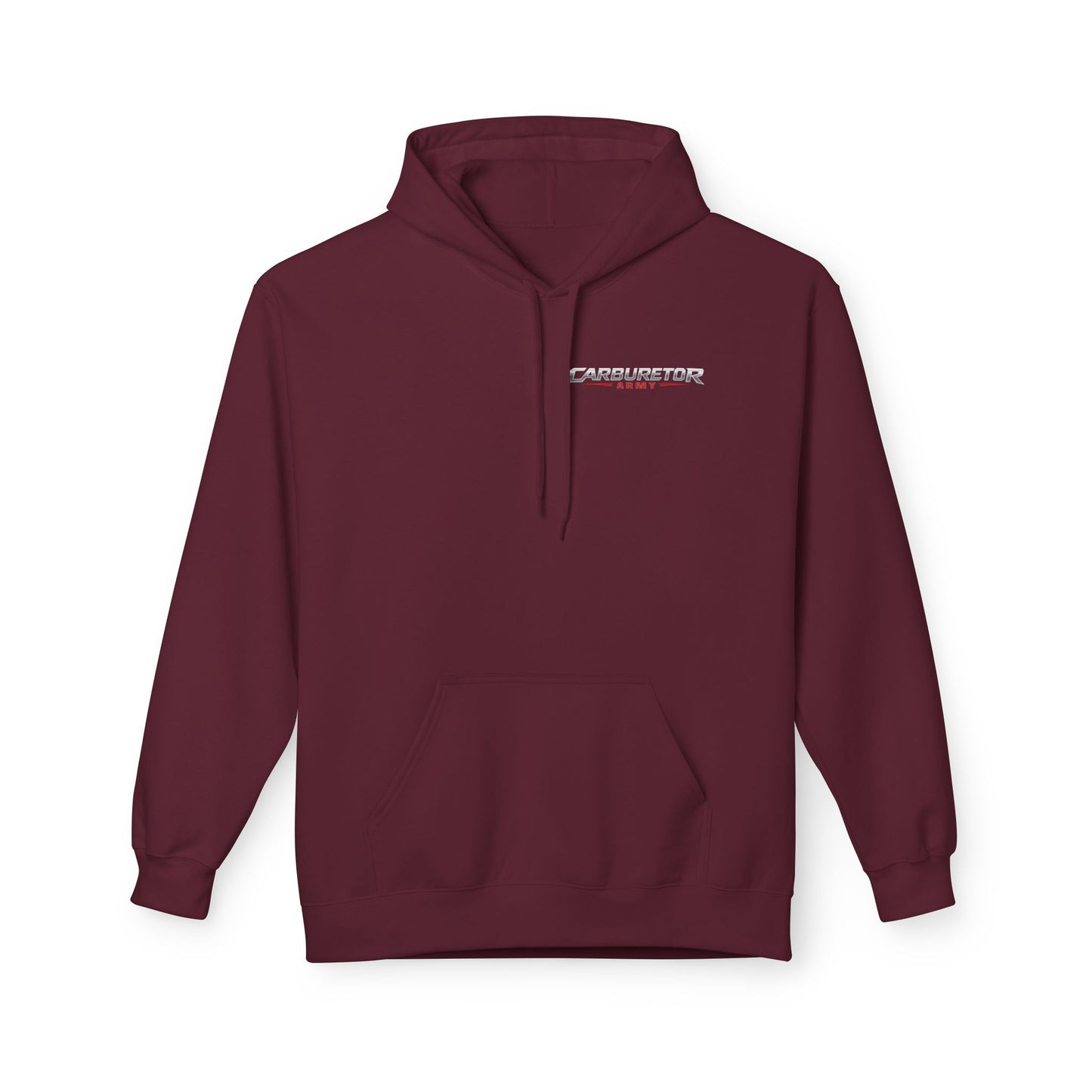 "Carburetor Army Choke on it" Minimal Logo Pullover