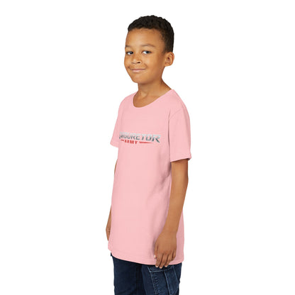 Youth Tee — "Carburetor Army" Racing Logo Shirt