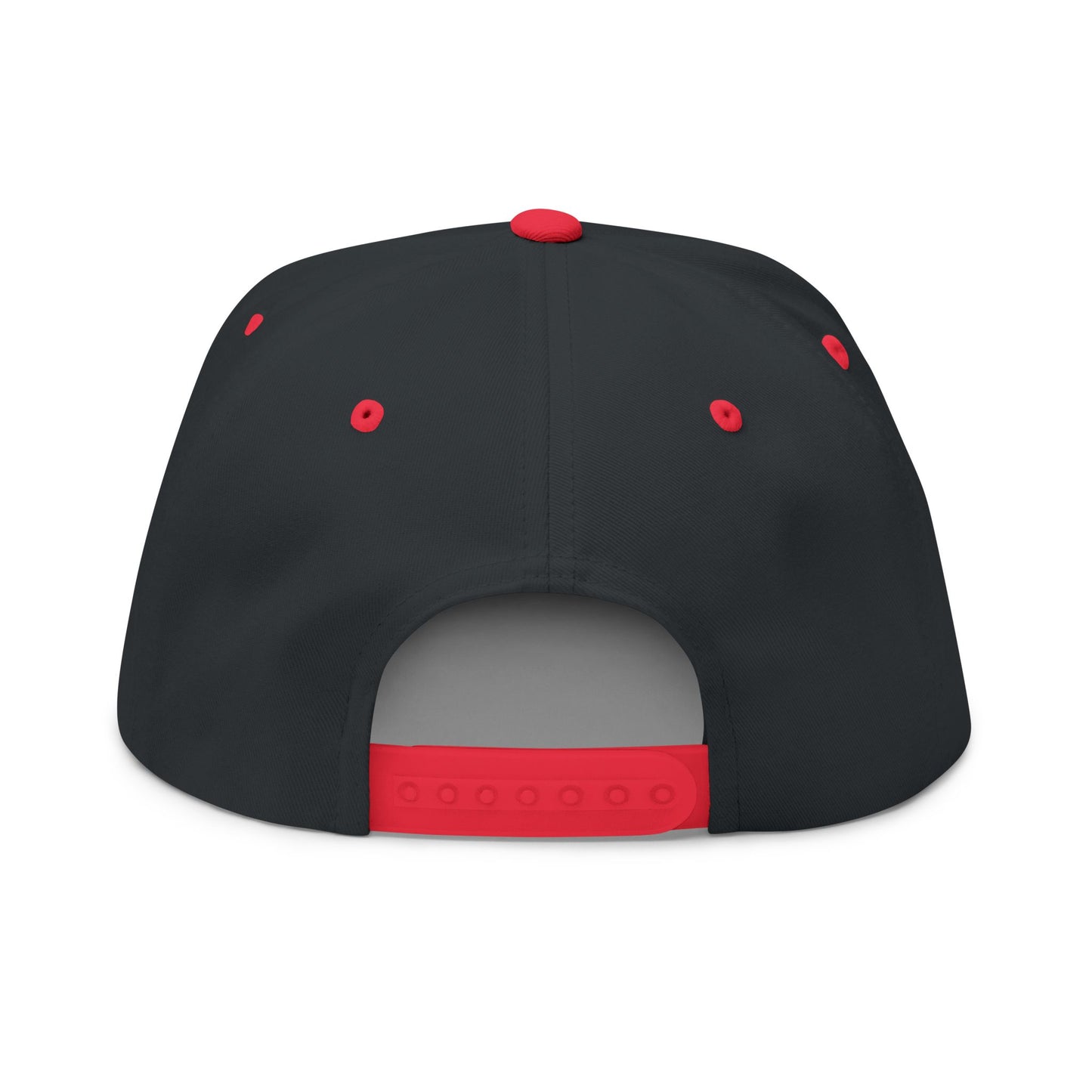 Flat Bill Cap — "Carburetor Army" Embroidered Snapback Hat