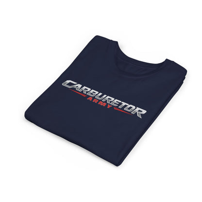 Youth Tee — "Carburetor Army" Racing Logo Shirt