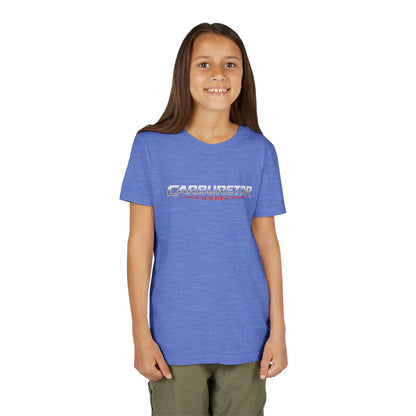Youth Tee — "Carburetor Army" Racing Logo Shirt