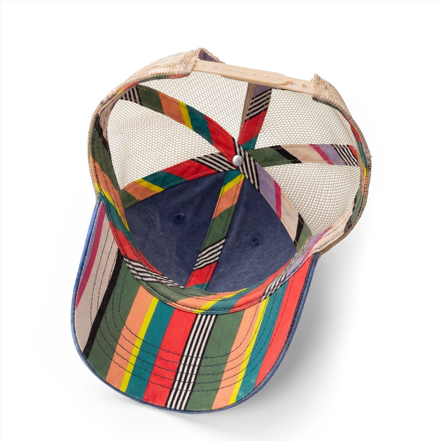 Women's Washed Mesh-Back Cap with pony tail hole