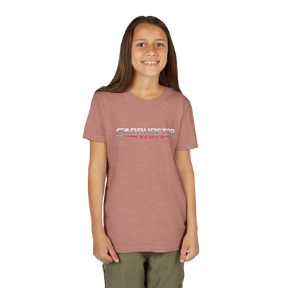 Youth Tee — "Carburetor Army" Racing Logo Shirt