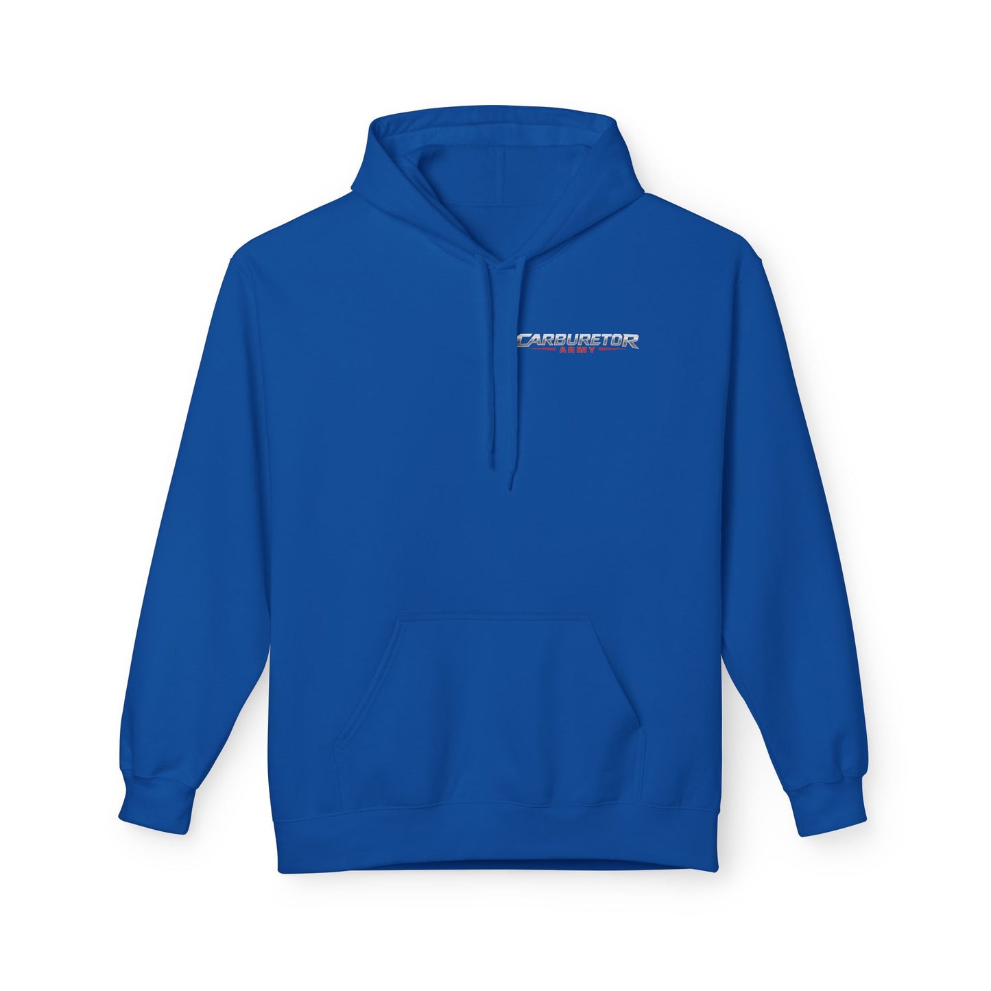 "Carburetor Army Choke on it" Minimal Logo Pullover