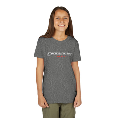 Youth Tee — "Carburetor Army" Racing Logo Shirt