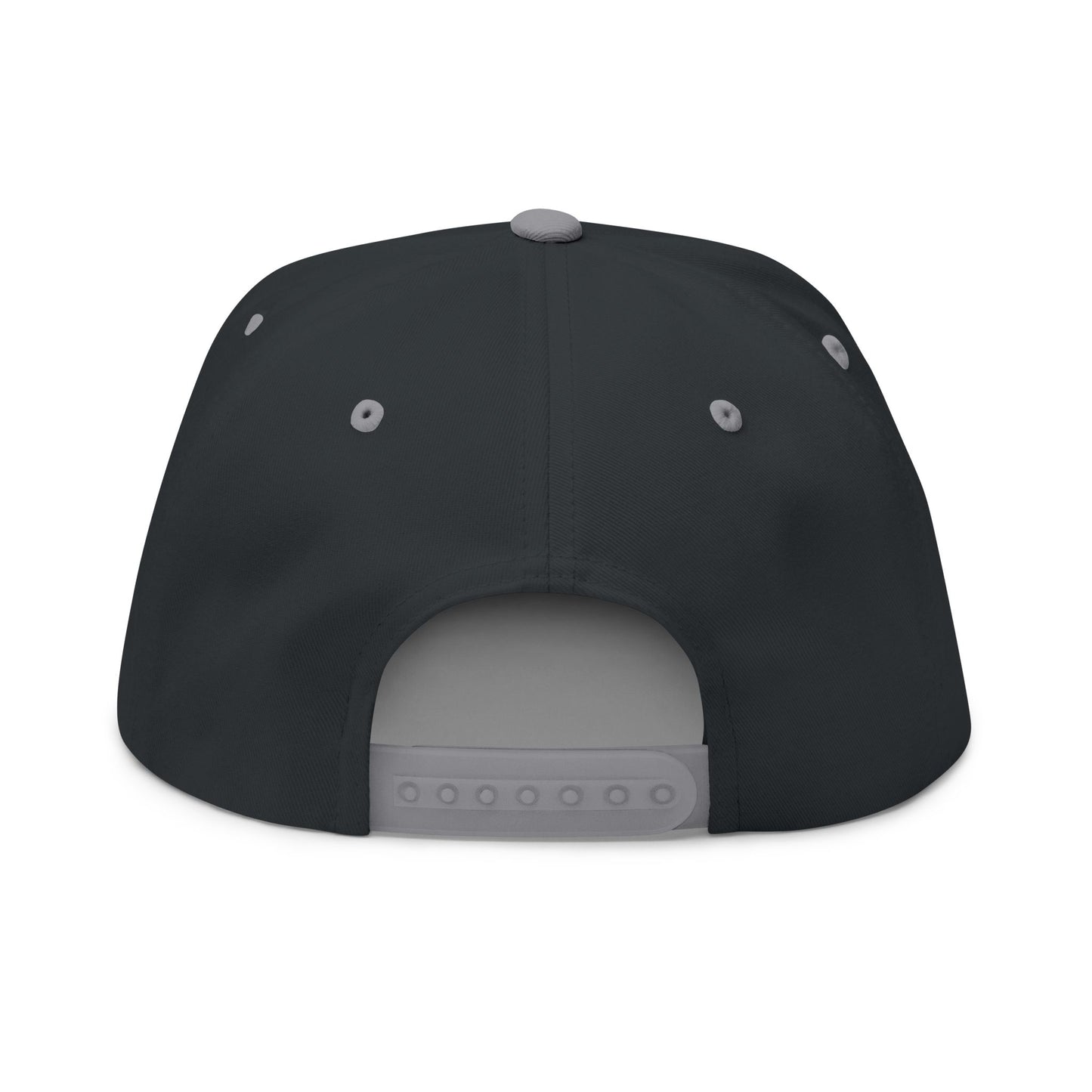 Flat Bill Cap — "Carburetor Army" Embroidered Snapback Hat