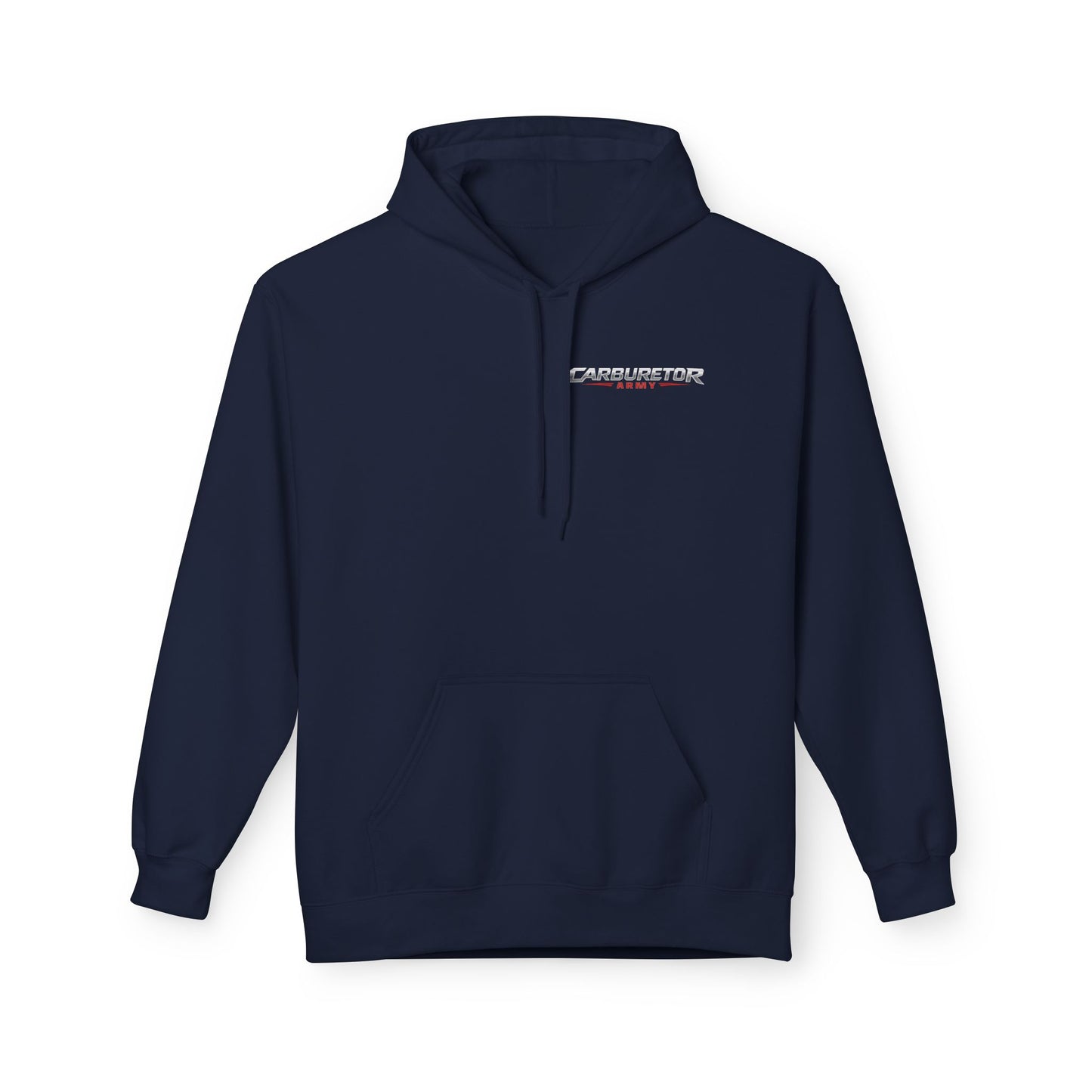 "Carburetor Army Choke on it" Minimal Logo Pullover