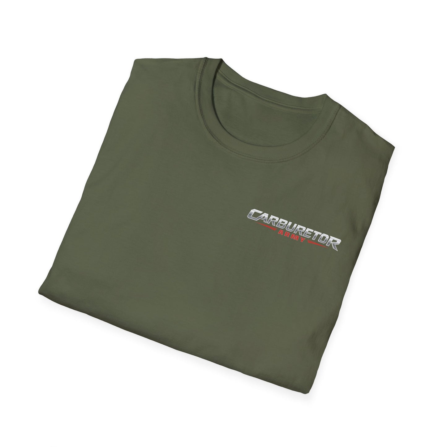 "Carburetor Army Choke on it" Performance Racing Tee