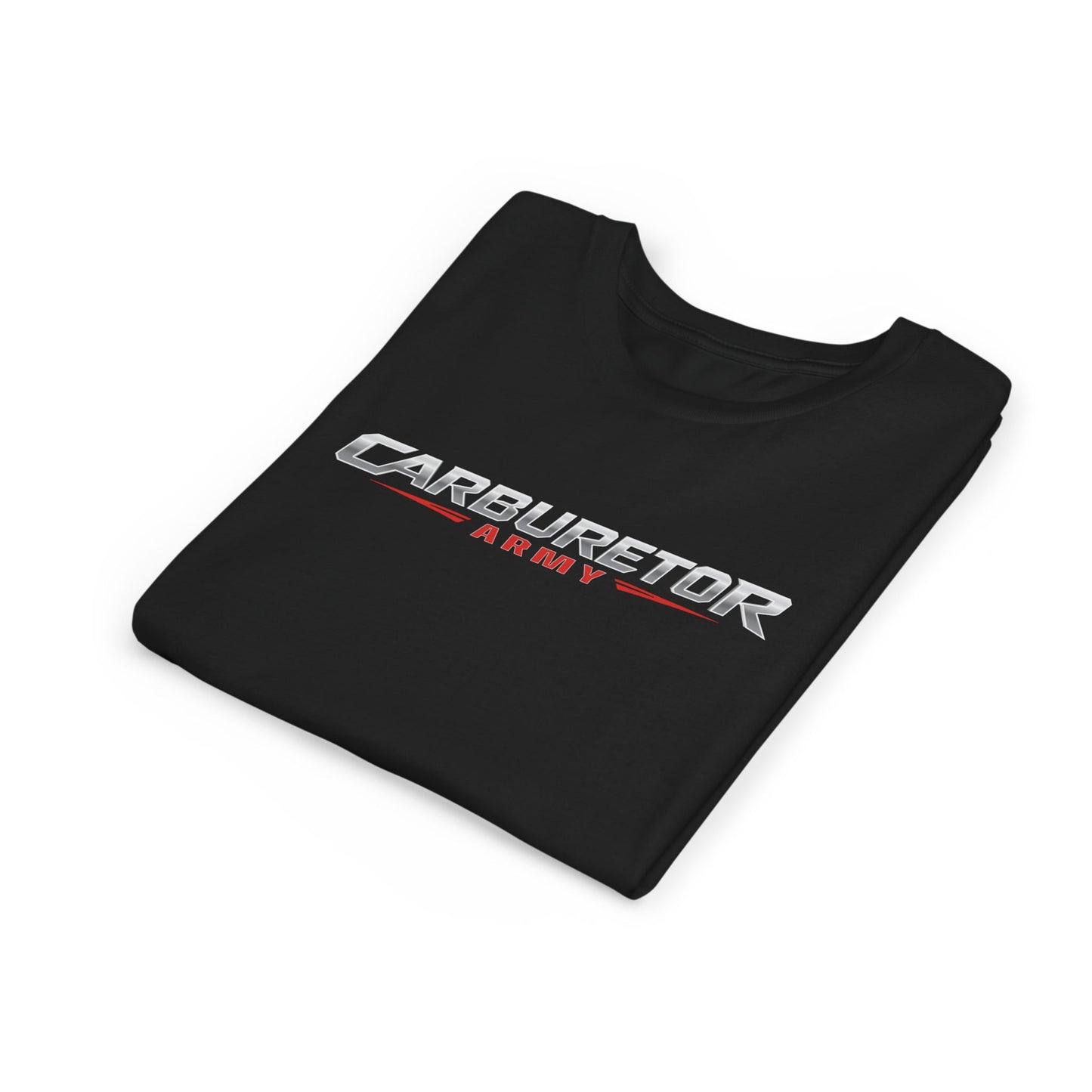 Youth Tee — "Carburetor Army" Racing Logo Shirt
