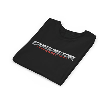 Youth Tee — "Carburetor Army" Racing Logo Shirt