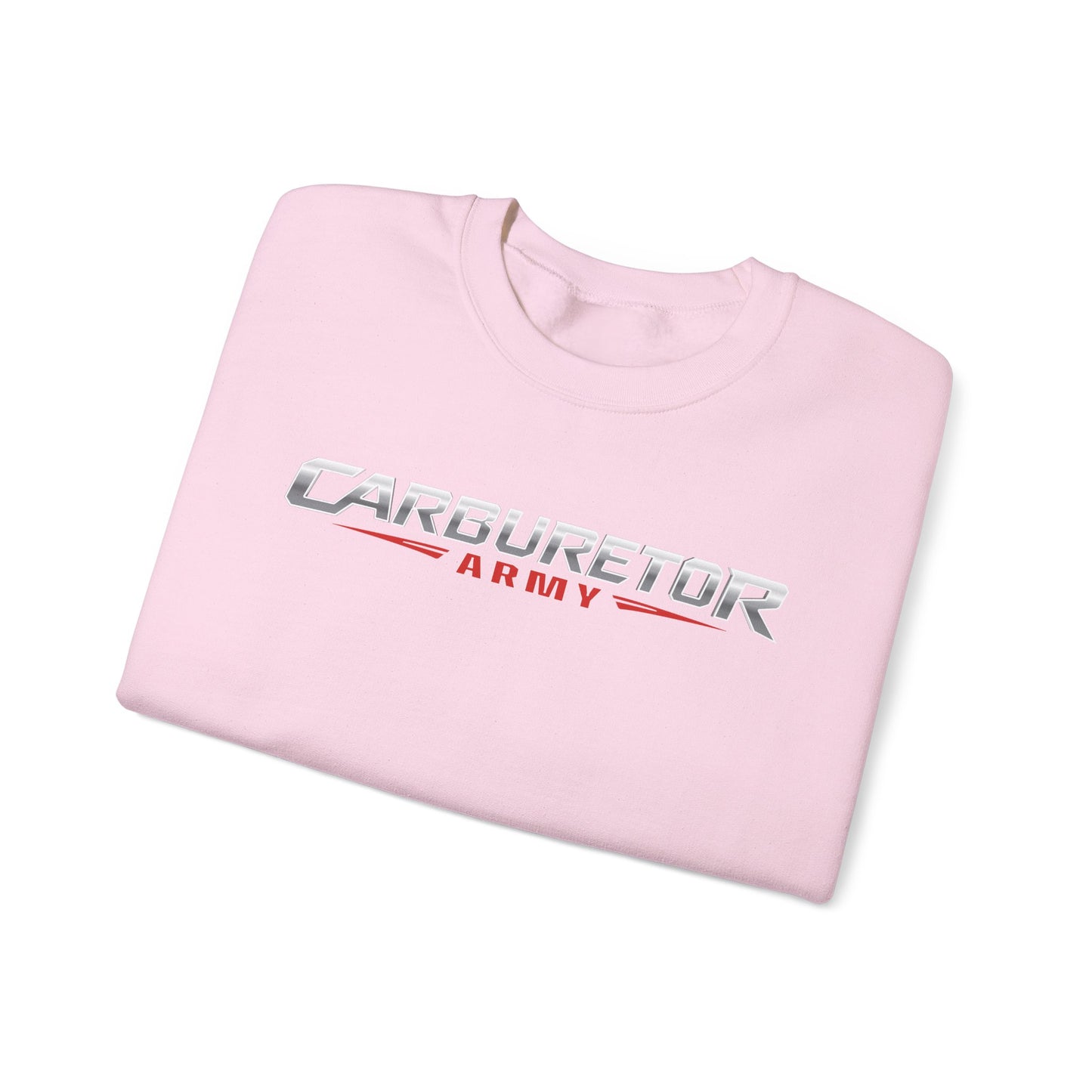 Crewneck Sweatshirt — “caburetor army”