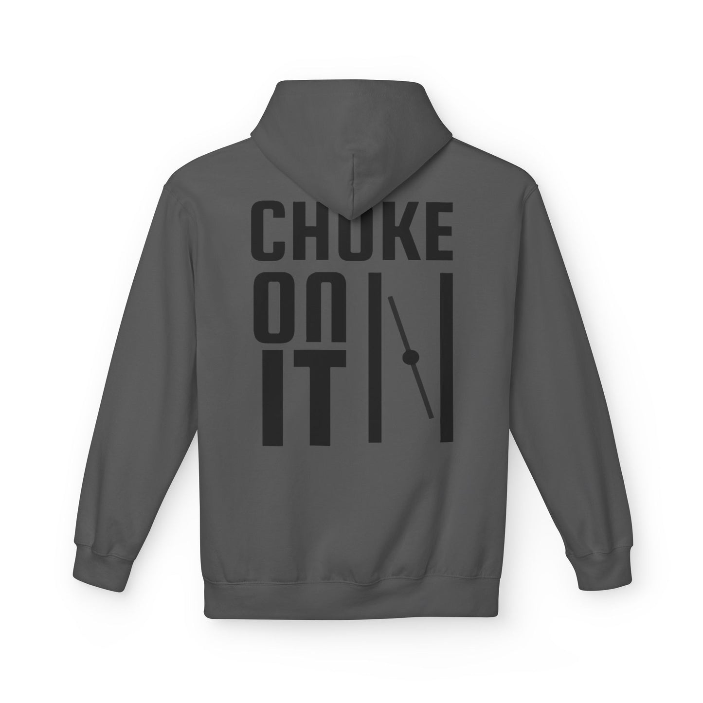 "Carburetor Army Choke on it" Minimal Logo Pullover