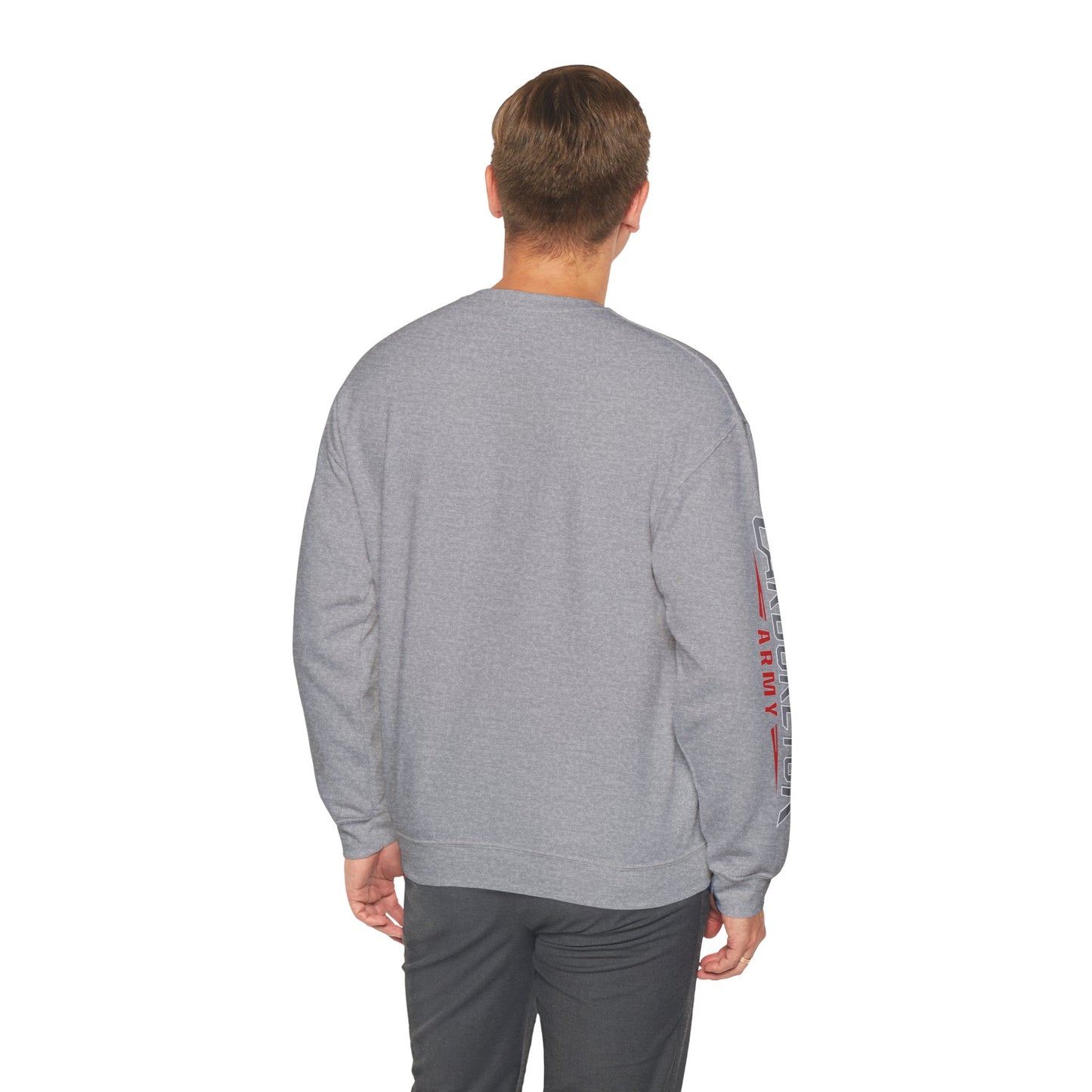 Crewneck Sweatshirt — “caburetor army”