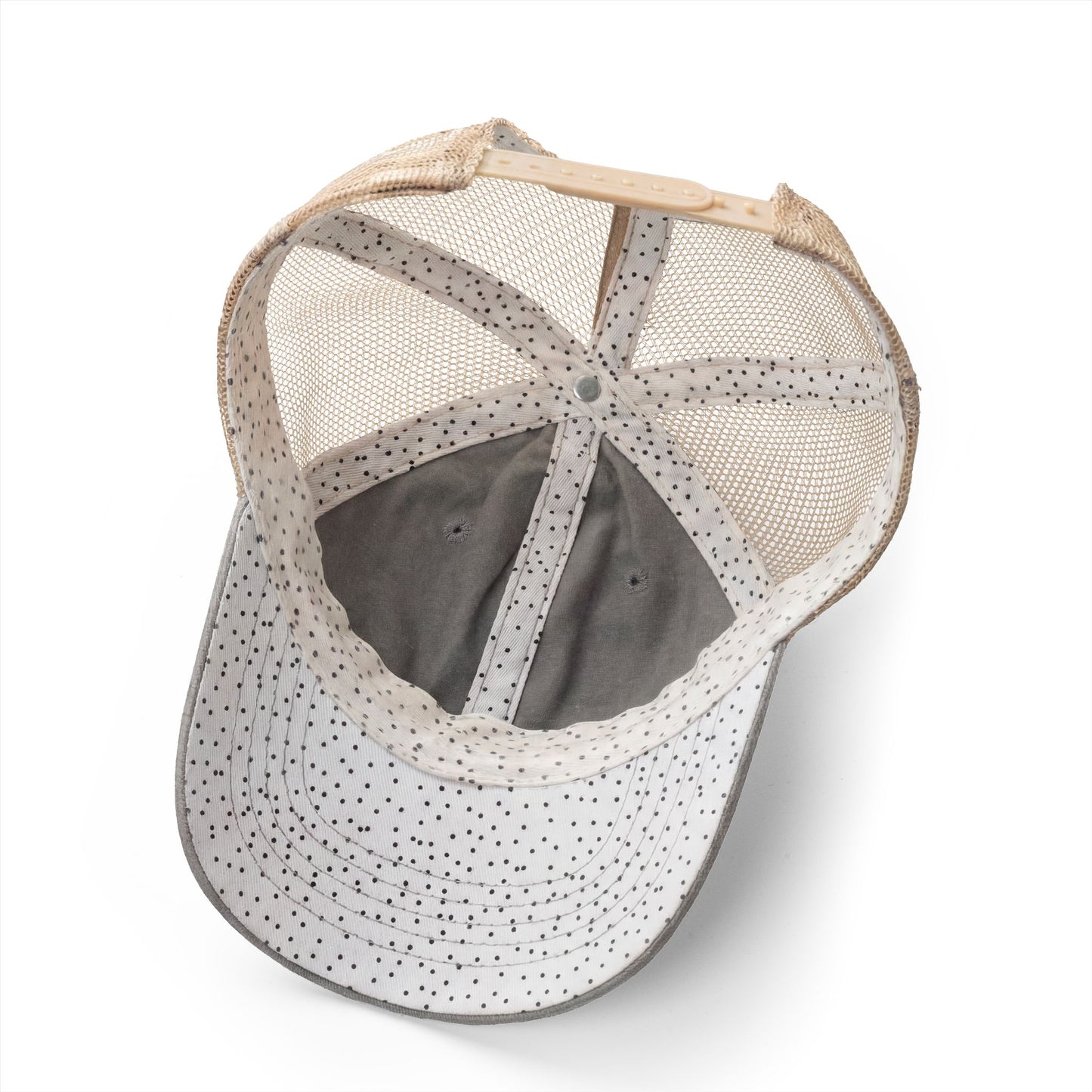 Women's Washed Mesh-Back Cap with pony tail hole