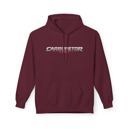 Hoodie - "Carburetor Army" Minimal Logo Pullover