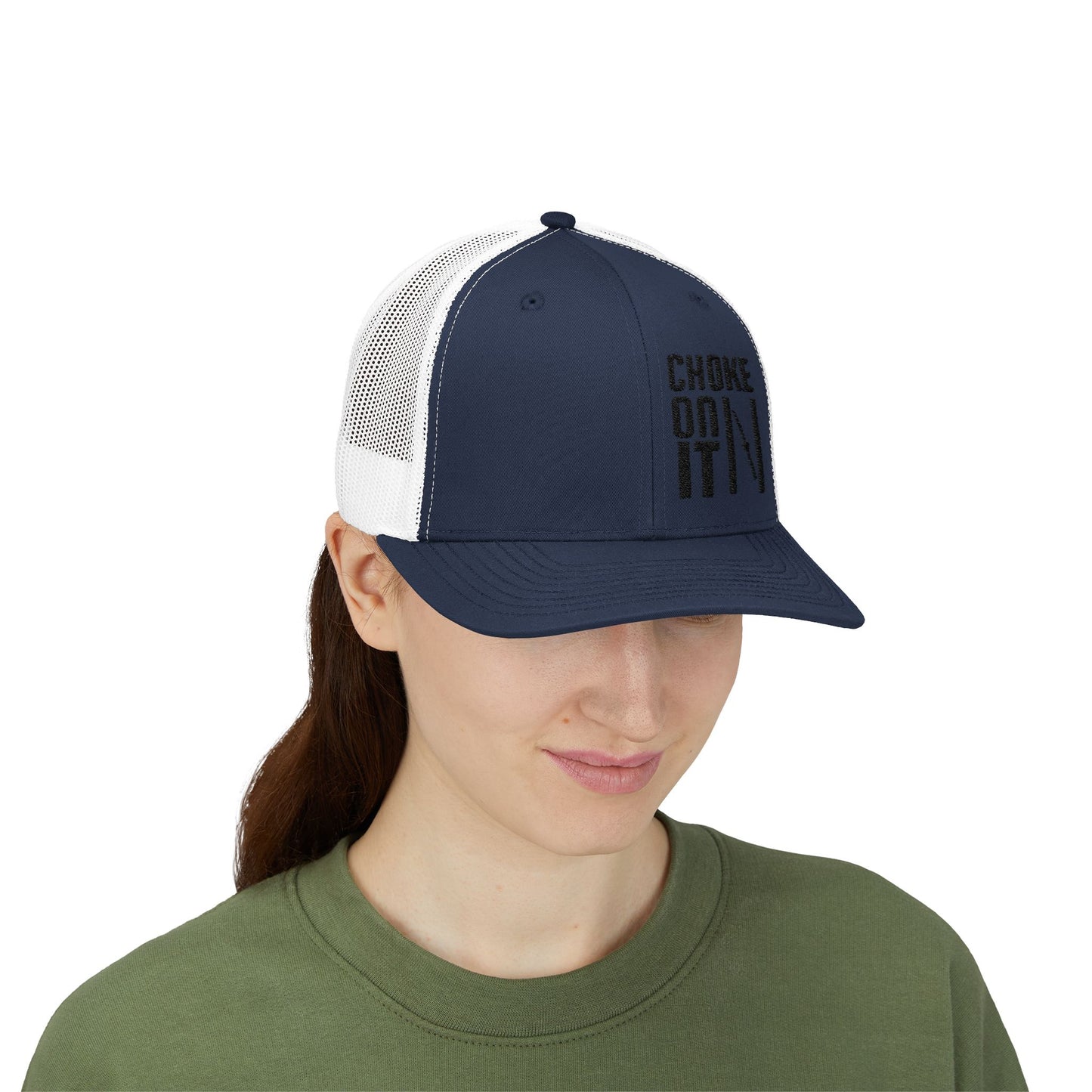 Copy of Survivor Embroidered Trucker Cap — Distressed Patriotic Snapback