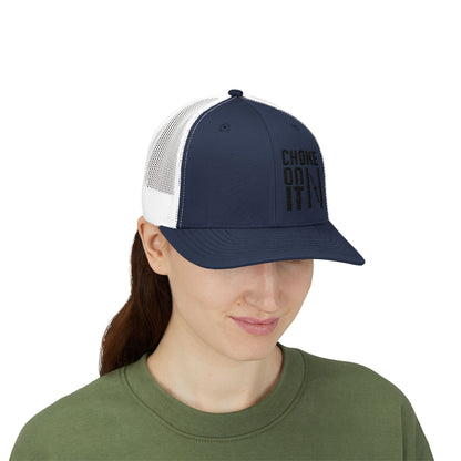 Copy of Survivor Embroidered Trucker Cap — Distressed Patriotic Snapback