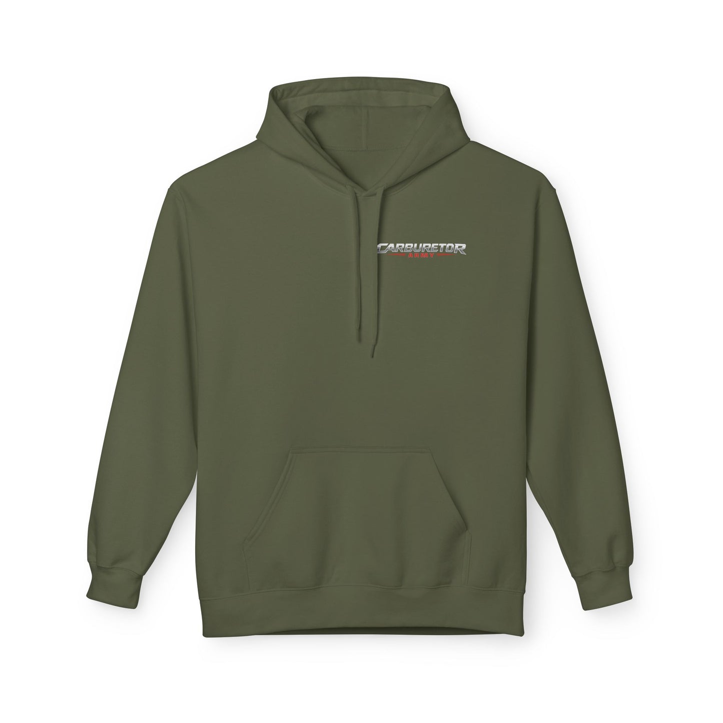 "Carburetor Army Choke on it" Minimal Logo Pullover