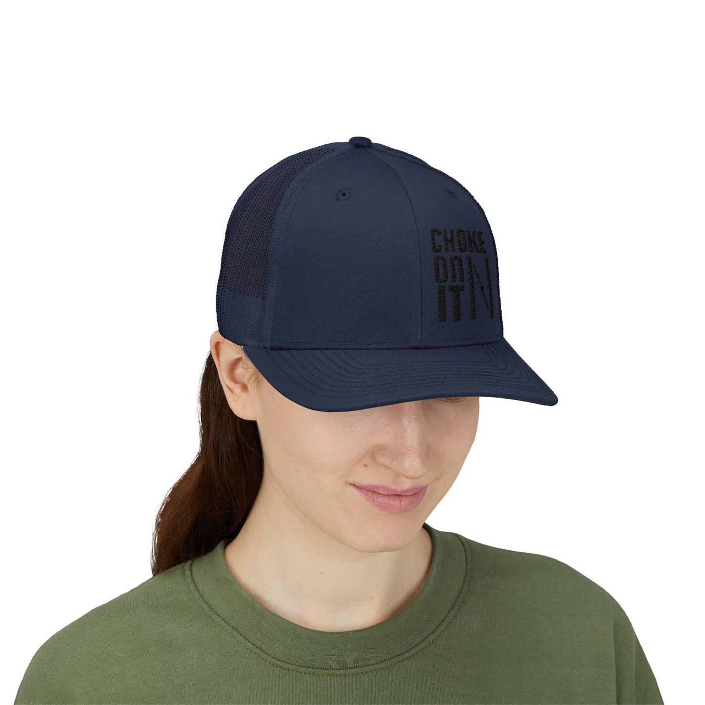 Copy of Survivor Embroidered Trucker Cap — Distressed Patriotic Snapback