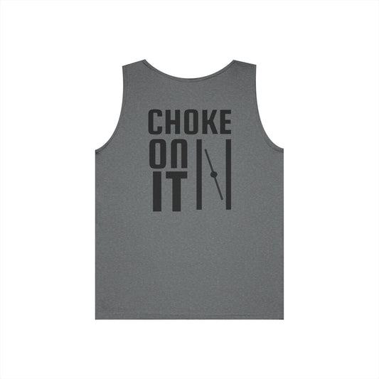 Choke on it- Tank Top — Minimalist Retro Racing Logo Tank