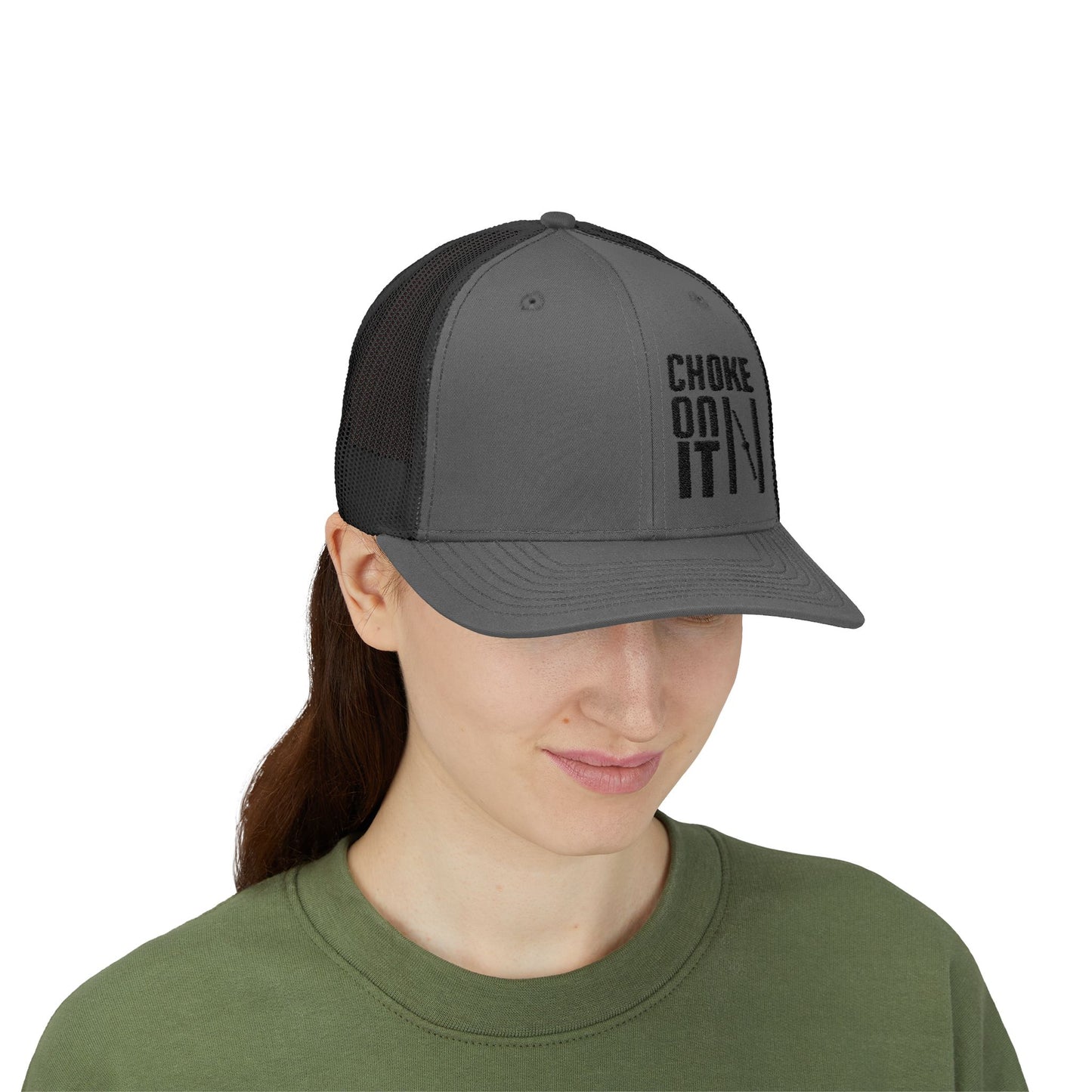 Copy of Survivor Embroidered Trucker Cap — Distressed Patriotic Snapback