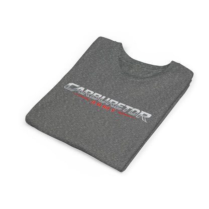 Youth Tee — "Carburetor Army" Racing Logo Shirt