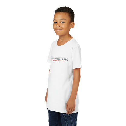 Youth Tee — "Carburetor Army" Racing Logo Shirt