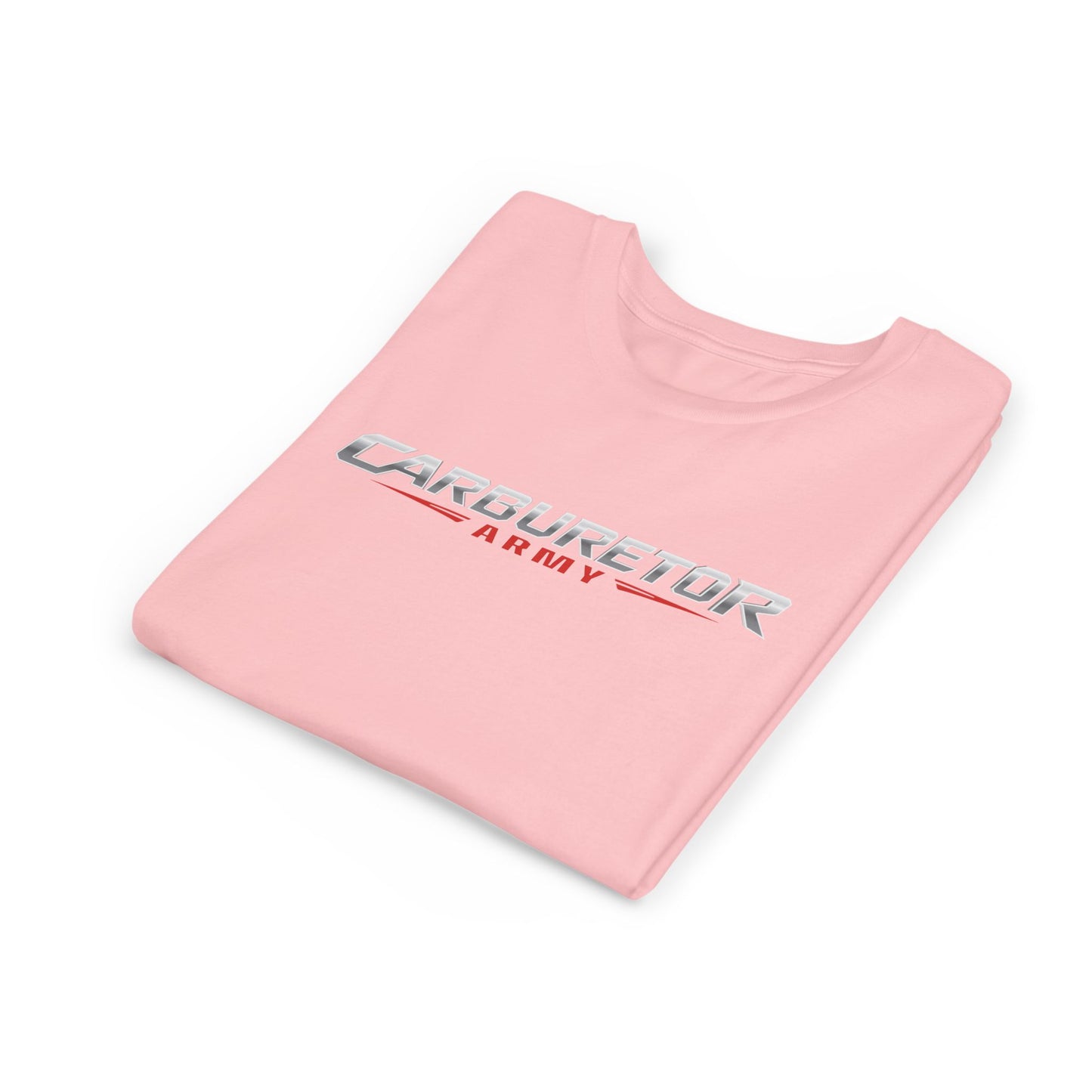 Youth Tee — "Carburetor Army" Racing Logo Shirt