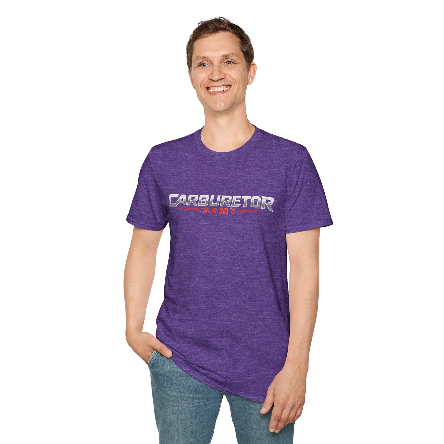 T-Shirt — "Carburetor Army" Performance Racing Tee