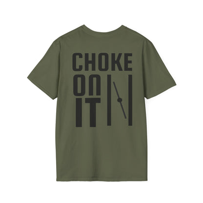 "Carburetor Army Choke on it" Performance Racing Tee