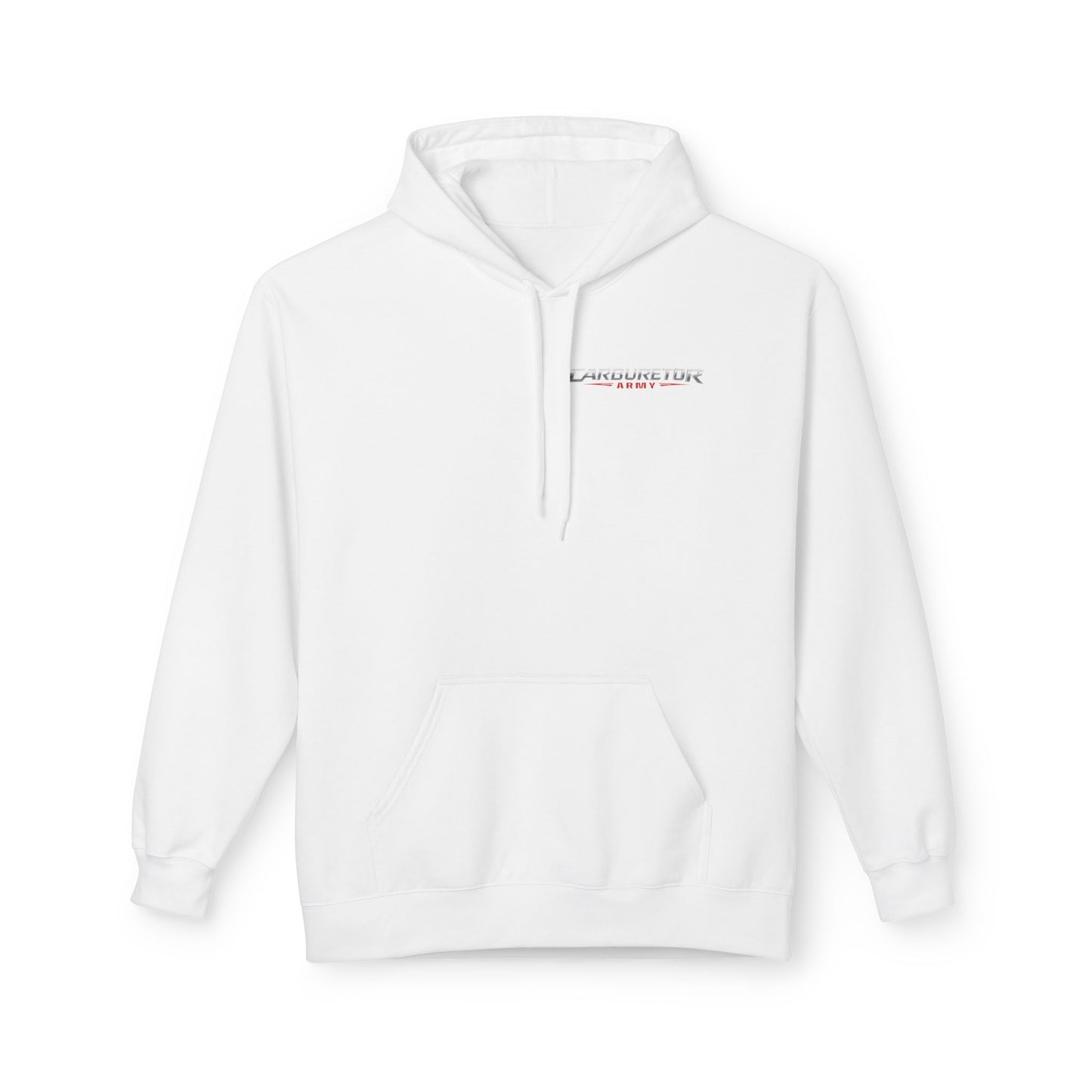 "Carburetor Army Choke on it" Minimal Logo Pullover