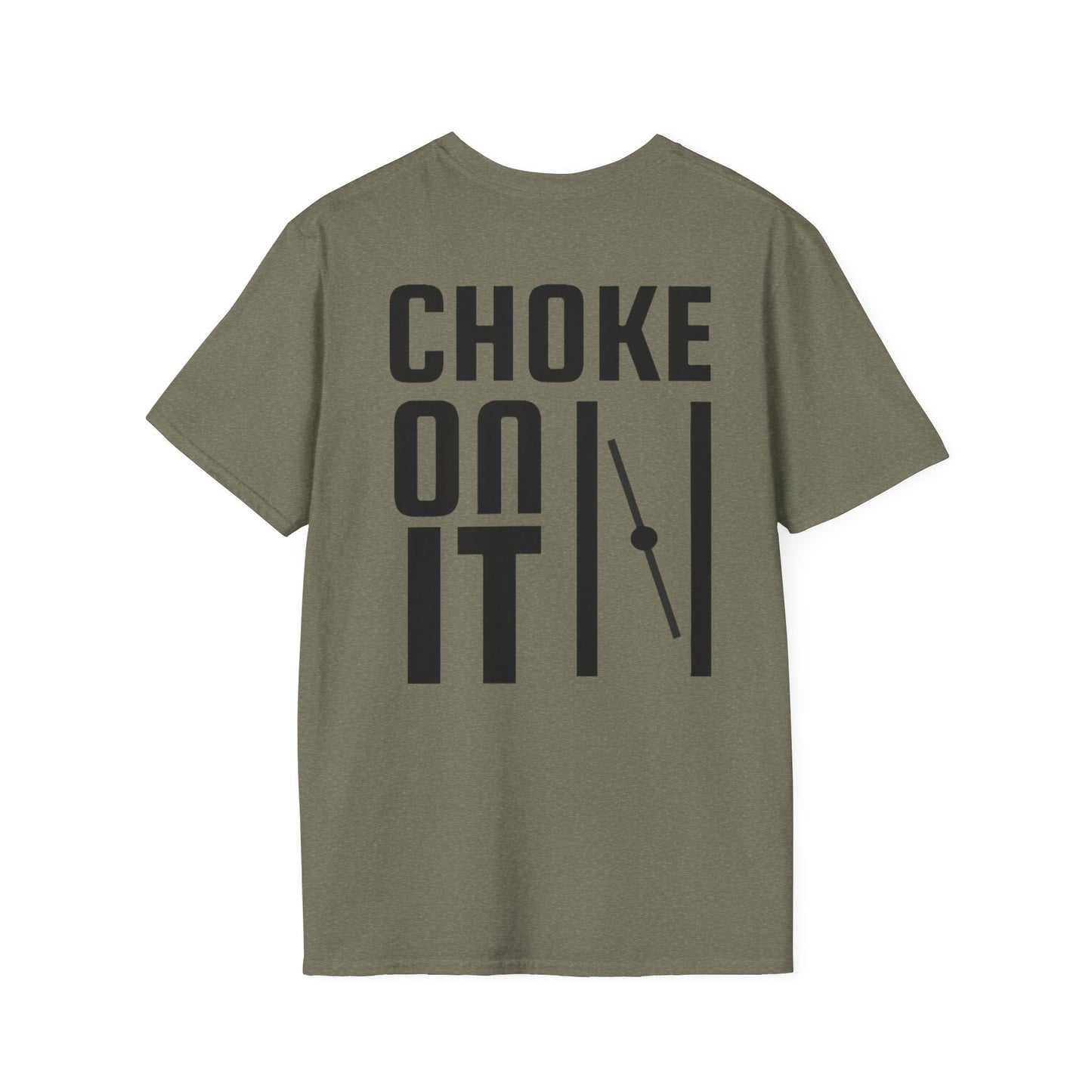"Carburetor Army Choke on it" Performance Racing Tee
