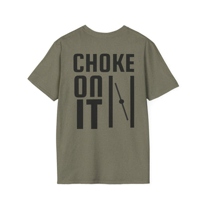 "Carburetor Army Choke on it" Performance Racing Tee