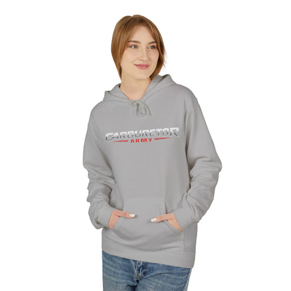 Hoodie - "Carburetor Army" Minimal Logo Pullover
