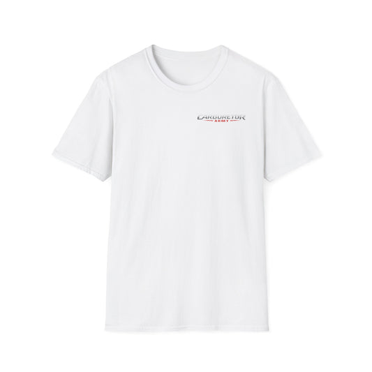 "Carburetor Army Choke on it" Performance Racing Tee